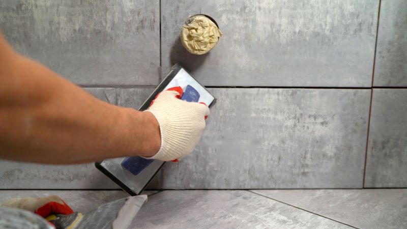 Shower Grout Repair